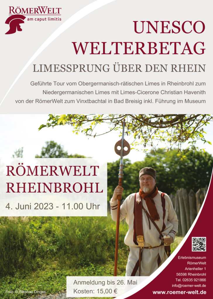 UNESCO Welterbetag in der RömerWelt - Limessprung